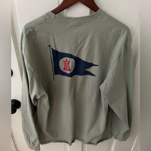 F L Woods Yacht Club long sleeve tee